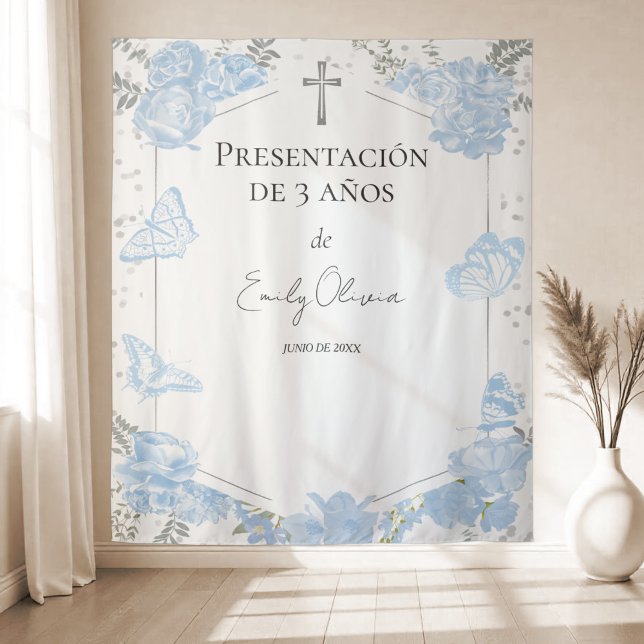 Tapete De Parede Botterfles de Fundo do Años Apresentación 3 (Criador carregado)