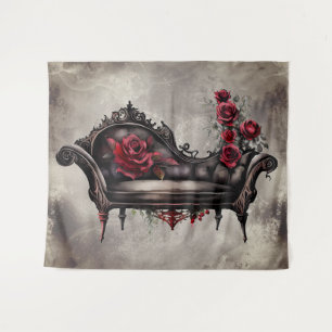 Tapete De Parede Boudoir Chaise   Golpista de Desmaios Vitoriano