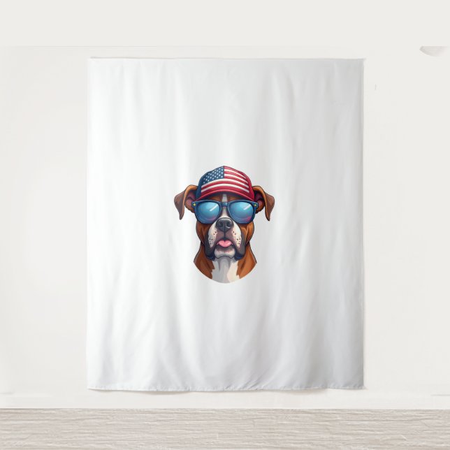 Tapete De Parede Boxer 4 de julho (Frente)