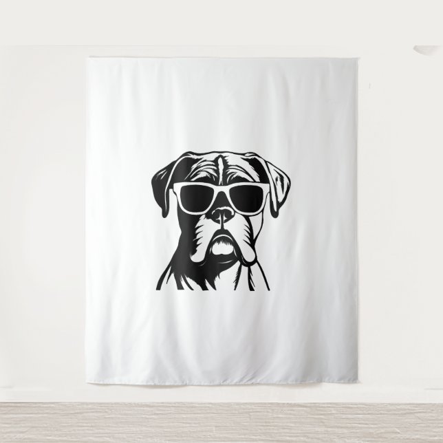 Tapete De Parede Boxer Dog (Frente)