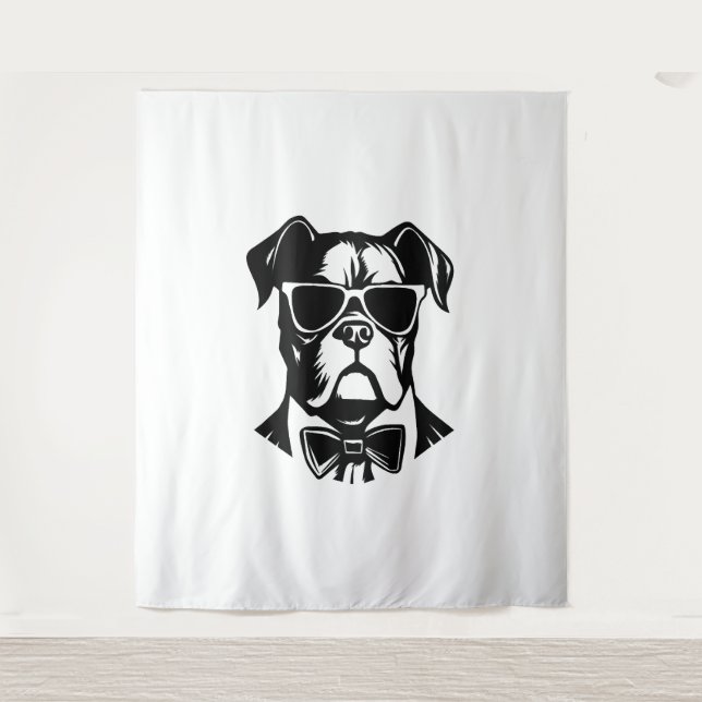 Tapete De Parede Boxer Dog (Frente)