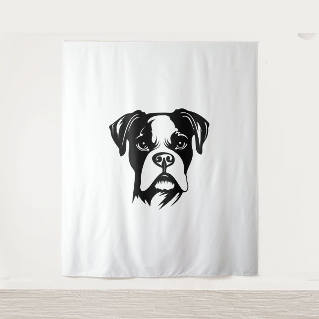 Tapete De Parede Boxer Dog (Frente)
