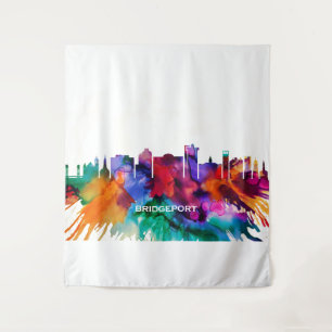 Tapete De Parede Bridgeport Skyline