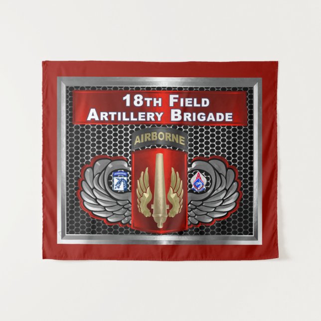 Tapete De Parede Brigada de Artilharia no Campo 18-XVIII (Frente (Horizontal))