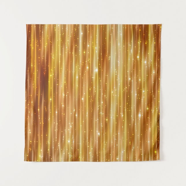 Tapete De Parede Bright abstract golden background with glitter (Frente)
