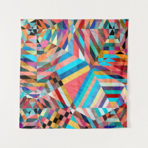 Tapete De Parede Bright Watercolor: Fundo da Fantasia Abstrato
