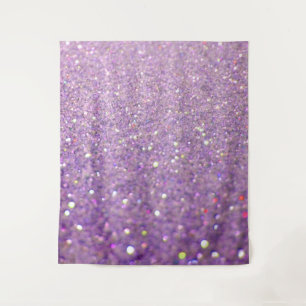 Tapete De Parede Brilho Lilás Roxo Espelhante Elegante