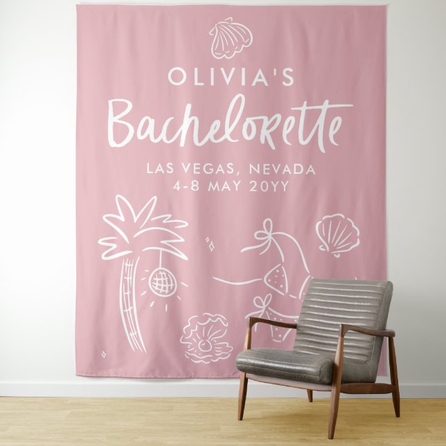 Tapete De Parede Brinde de torrada de mão branca na costa (In Situ)