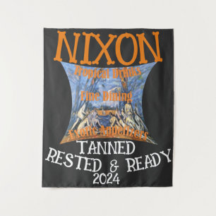 Tapete De Parede Bronzeado Relaxado & Pronto NIXON 2024 Presidente