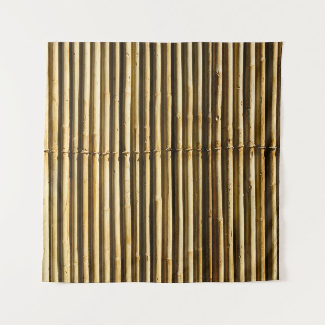 Tapete De Parede Brown wooden panel (Frente)