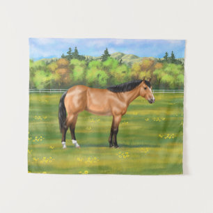 Tapete De Parede Buckskin Dun Quarter Horse