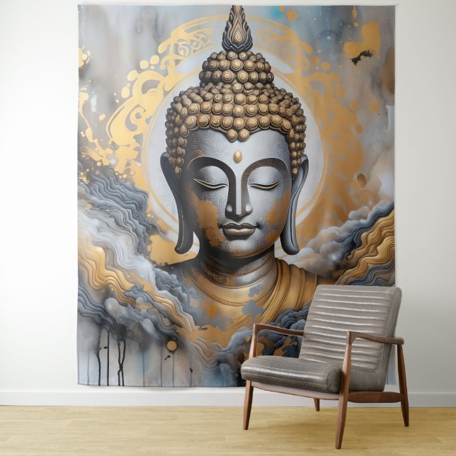 Tapete De Parede Buda iluminada (In Situ)