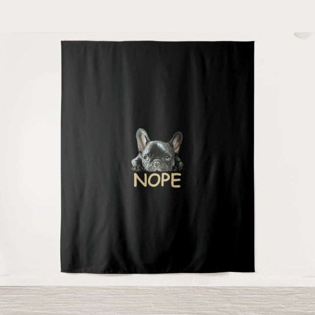 Tapete De Parede Buldogue Francês | Franchie Nope Gifts (Frente)