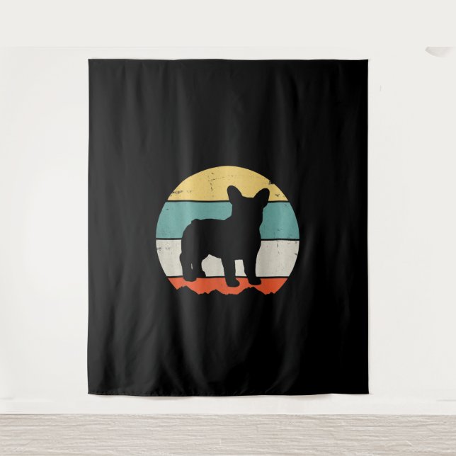 Tapete De Parede buldogue francês | presentes raparigas-presentes,  (Frente)