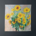 Tapete De Parede Buquê de Sunflower Claude Monet<br><div class="desc">Buquê de girassóis. Claude Monet. 1881. Reprodução de famosas imagens de arte no dominio público.</div>