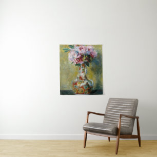 Tapete De Parede Buquê de Vintage Pierre Auguste Renoir num Vase