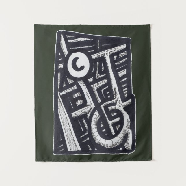 Tapete De Parede Buraco em um? (Frente)