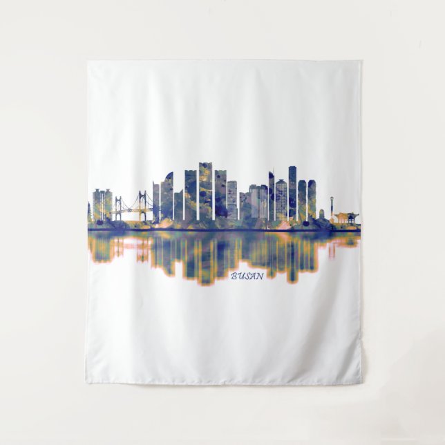 Tapete De Parede Busan Skyline (Frente)