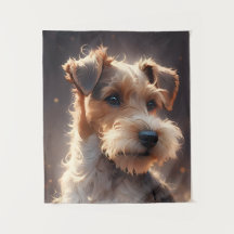 Cabelo de fios Fox Terrier Twilight