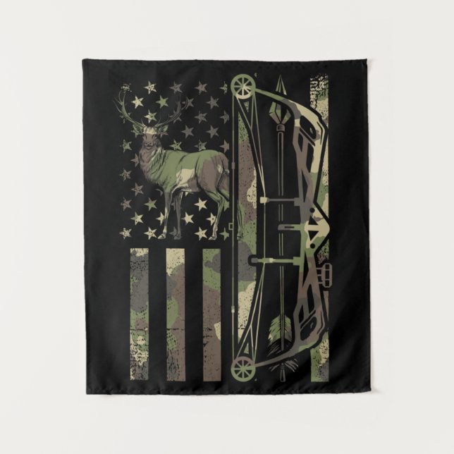 Tapete De Parede Caça ao caçador de veados (Frente)