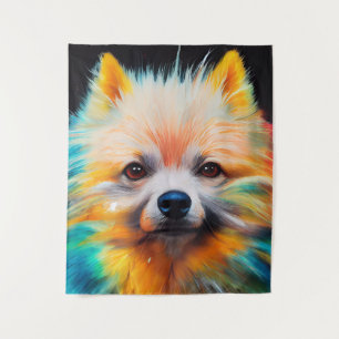 Tapete De Parede Cachorro alemão Spitz Pet Cute Adorável Animal