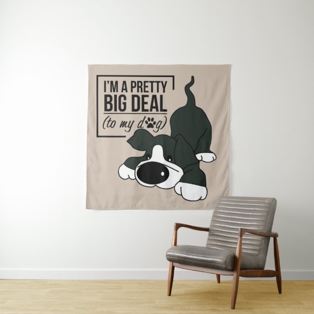 Tapete De Parede Cachorro Mais Comprido (In Situ)