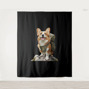 Tapete De Parede Cachorro Salsicha Bonito Pequeno Caçador Elegante