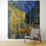 Tapete De Parede Café Terrace à noite por Vincent van Gogh<br><div class="desc">Café Terrace à Noite. Pintado em 1888 por Vincent van Gogh. Esta imagem está no dominio público.</div>