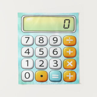 Tapete De Parede Calculadora Dia do Número Design de Matemática