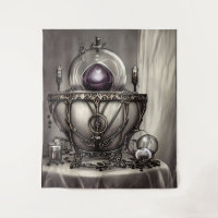Caldeirão de Ornamentado de prata com esfera de cr