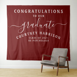 Tapete De Parede Caligrafia de Letra Elegante para Formatura | Marr