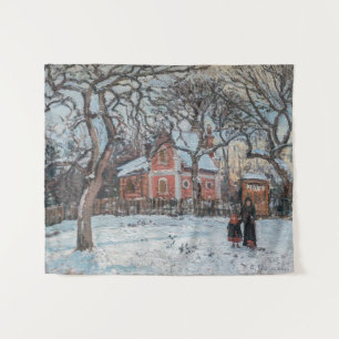 Tapete De Parede Camille Pissarro - Chataigniers a Louvecienne