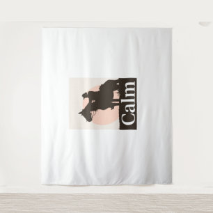 Tapete De Parede Camisa Calm Horse Self Care Quote - Minimalista Sl