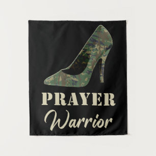Tapete De Parede Camo Heels, de mulheres, prece guerreiro Faith Chr