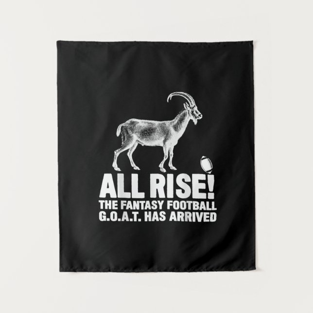 Tapete De Parede Campeão da Liga Fantasia - Presente de Futebol (Frente)