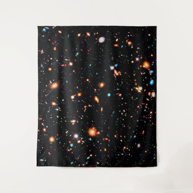 Tapete De Parede Campo Profundo Extremo Hubble Grande (Frente)