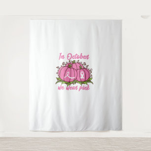 Tapete De Parede Cancer de mama Consciência Teto Outubro Veste Rosa