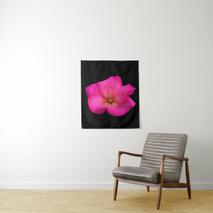 Tapete De Parede Caneta Hidrográfica Rosa Rosa Arte Original