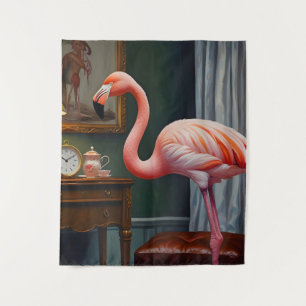 Tapete De Parede Cantinho das Cozinhas de Flamingo
