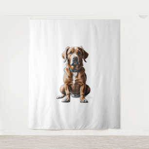 Tapete De Parede cão design de logo