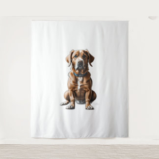 Tapete De Parede cão design de logo