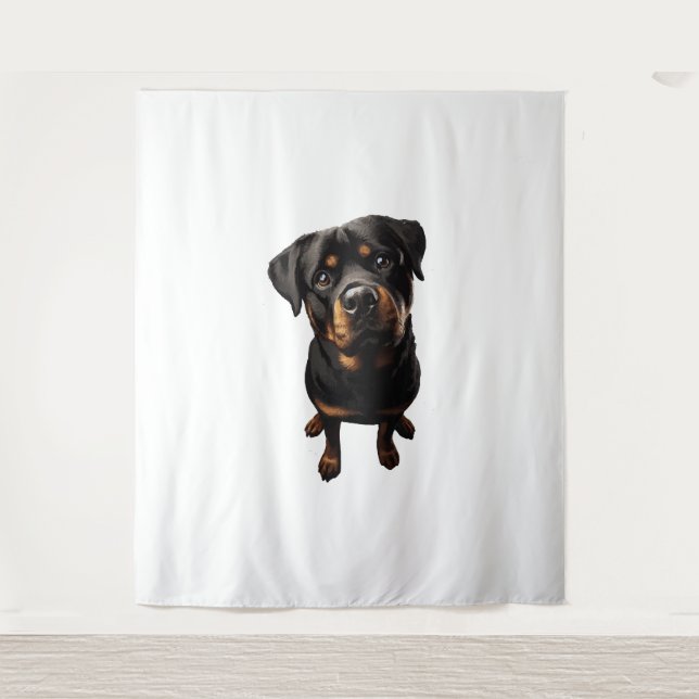 Tapete De Parede cão rottweiler (Frente)
