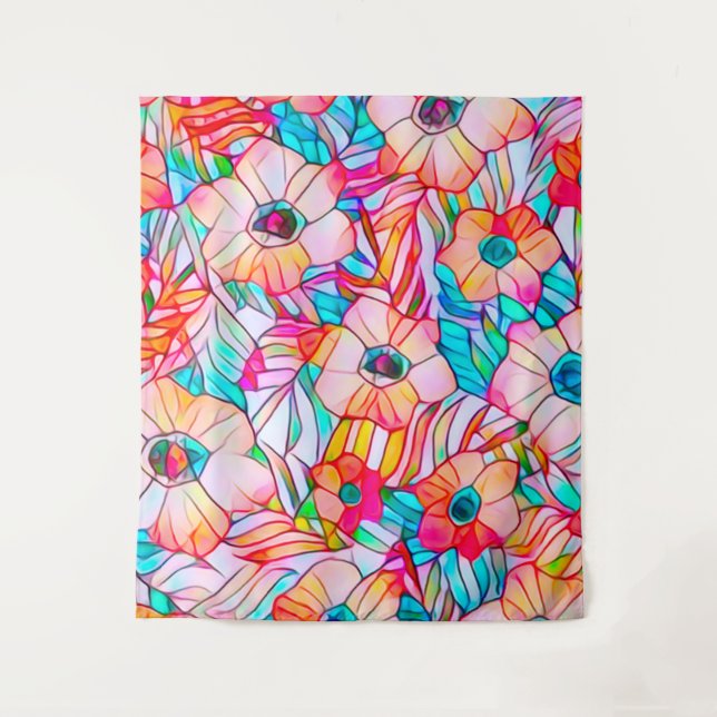 Tapete De Parede Cápsulas de Vidro Mantidas (Frente)