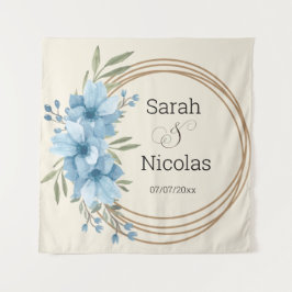 Tapete De Parede Cartaz de parede personalizado para chá de noiva