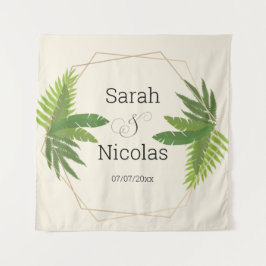 Tapete De Parede Cartaz de parede personalizado para chá de noiva