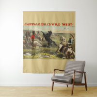 Cartaz do Cavaleiro do Oeste Selvagem de Buffalo B