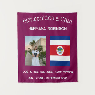Tapete De Parede Cartaz Personalizado de Boas-Vindas ao Missionário