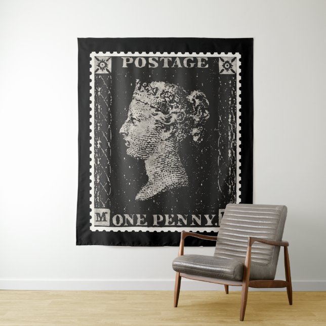 Tapete De Parede Cartaz preto da Penny (In Situ)