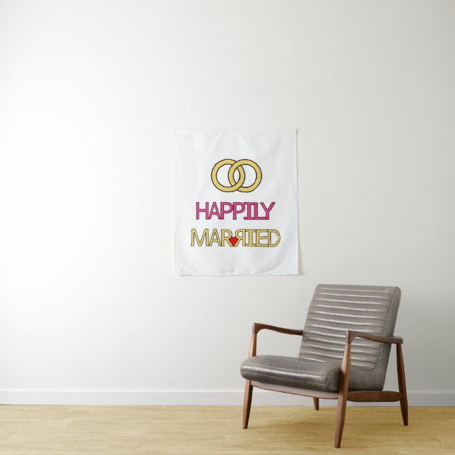 Tapete De Parede Casados Felizes (In Situ)