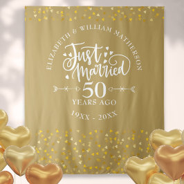 Tapete De Parede Casados há 50 anos - Aniversário de Bodas de Ouro